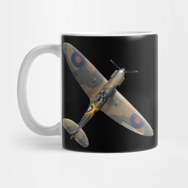 Supermarine Spitfire RAF Fighter Aircraft Plane Airplane British by BeesTeez